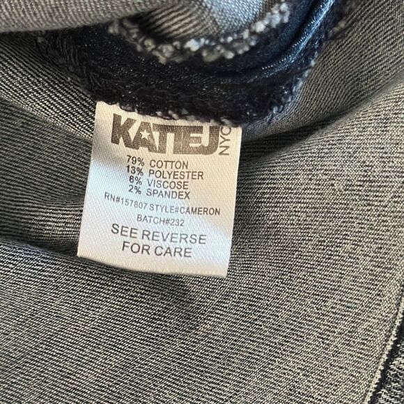 Katie J NYC Denim Ruffle Girls Skirt - Size L - Picture 6 of 6